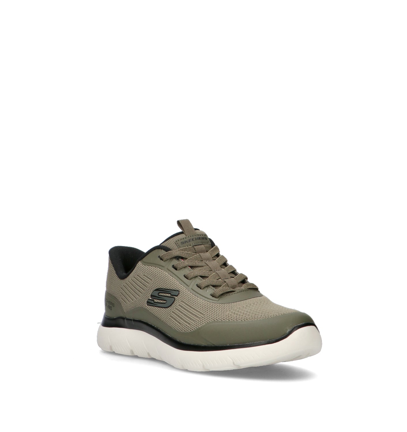 SKECHERS SPORT Sneaker uomo oliva/nera
