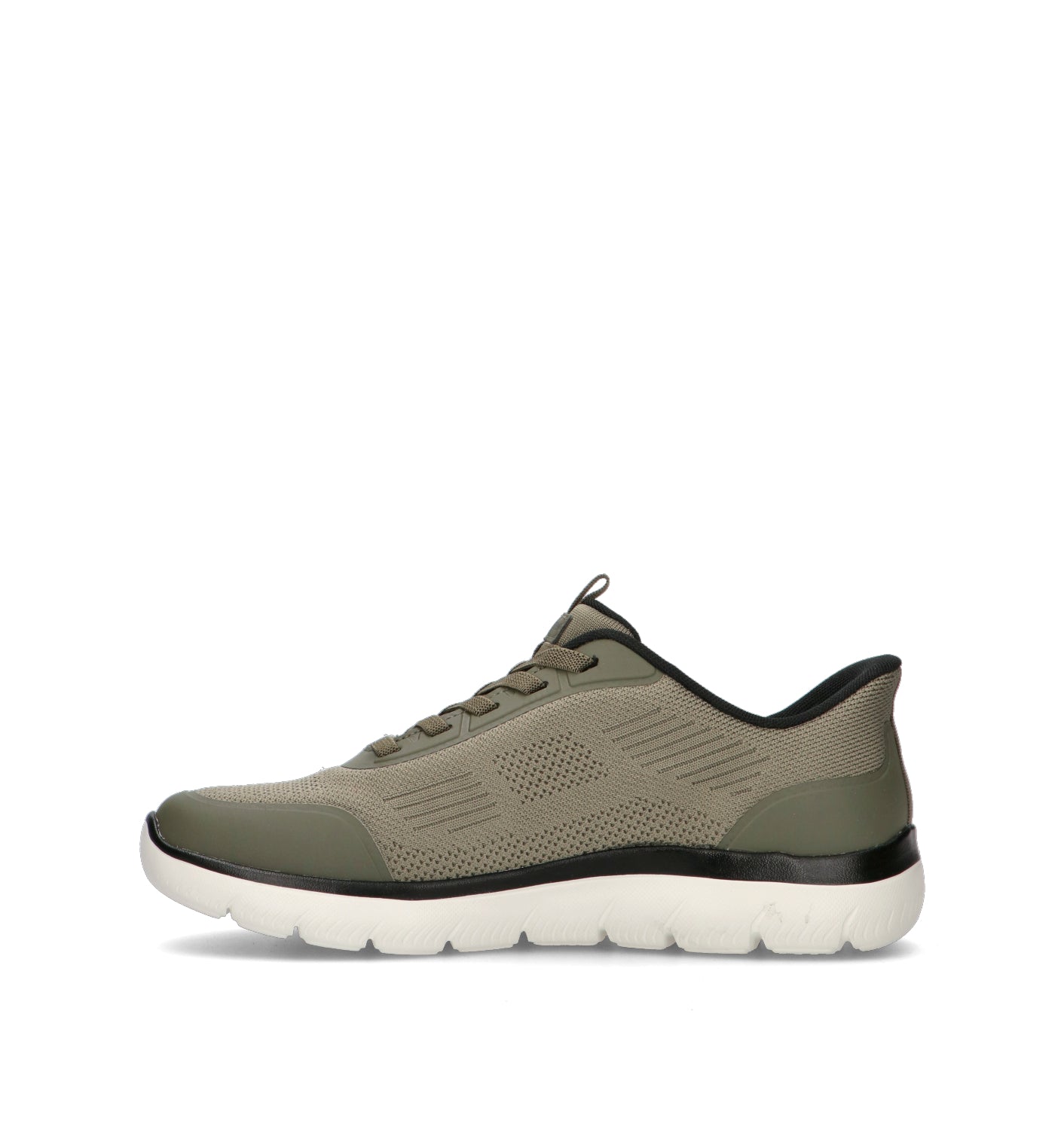 SKECHERS SPORT Sneaker uomo oliva/nera