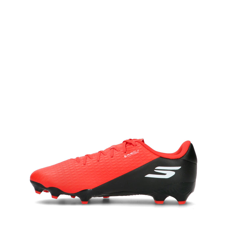SKECHERS SPORT Scarpa calcio ragazzo rossa