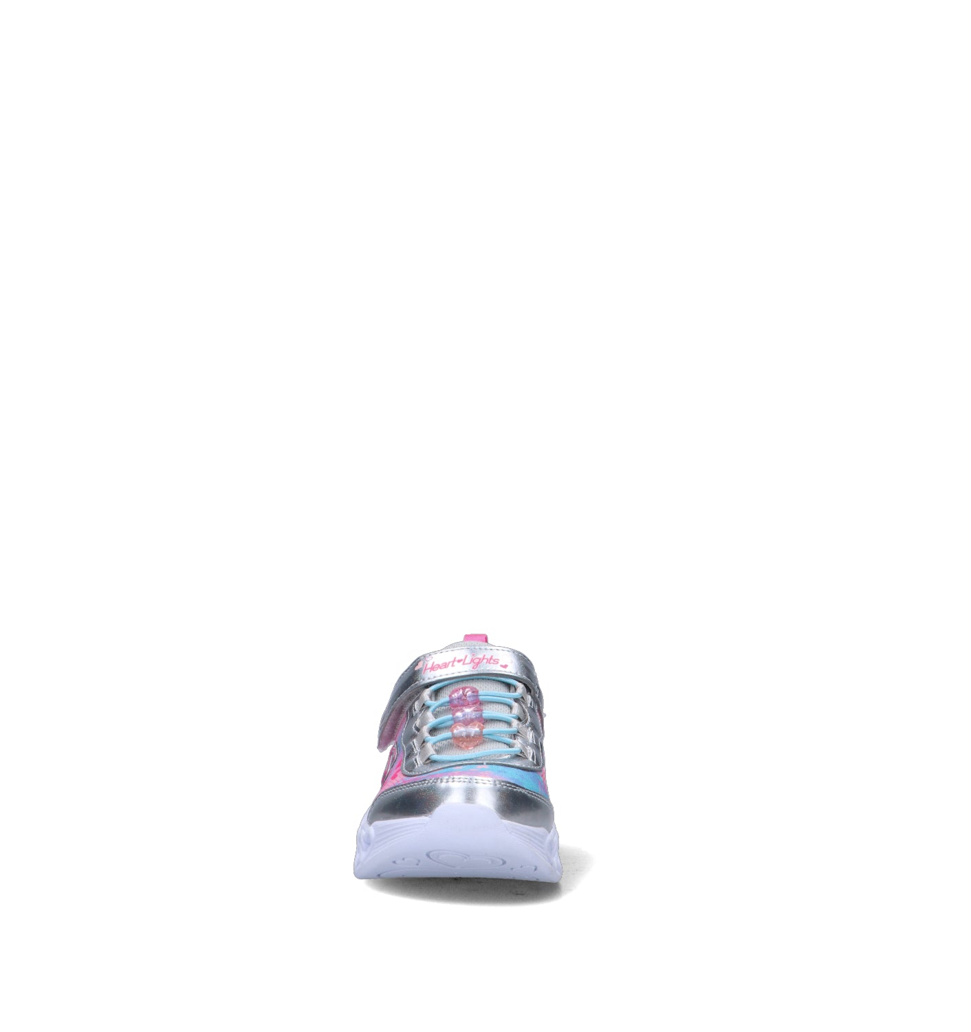 SKECHERS SPORT Sneaker bimba argento