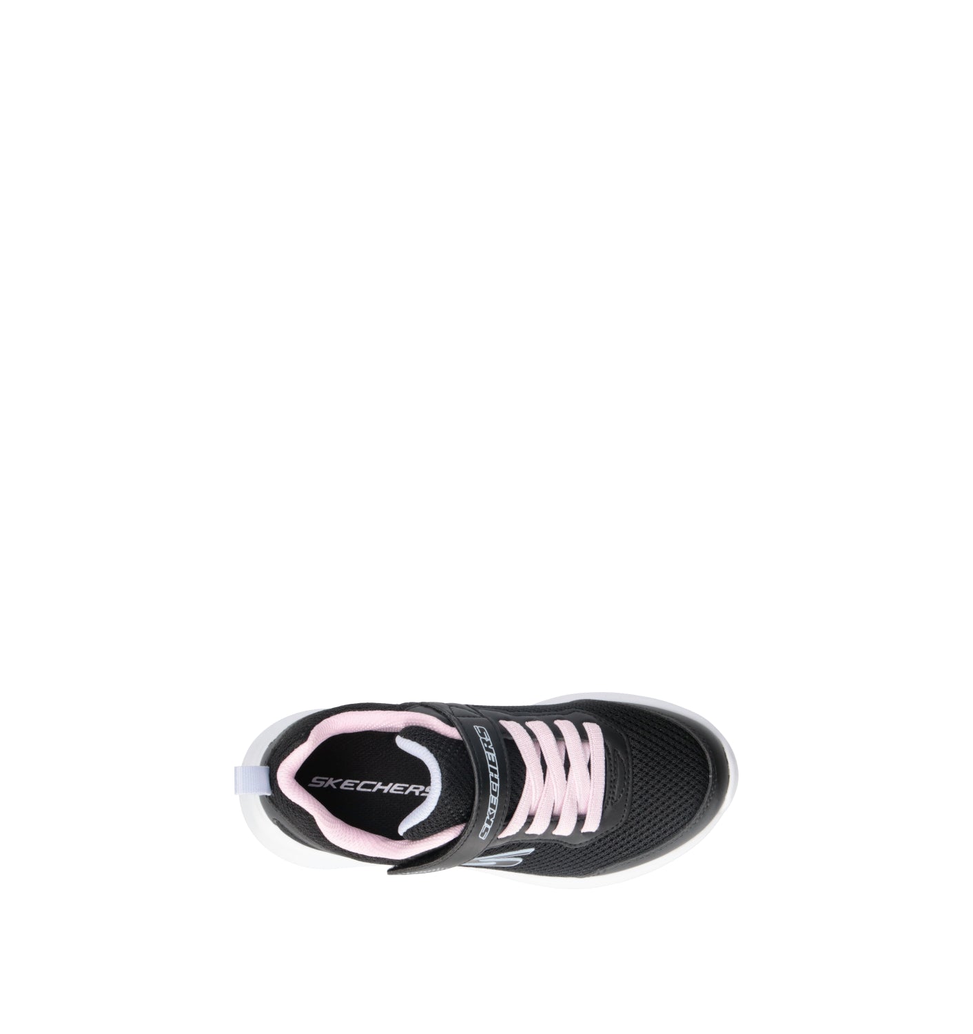 SKECHERS SPORT Sneaker bimbo nera