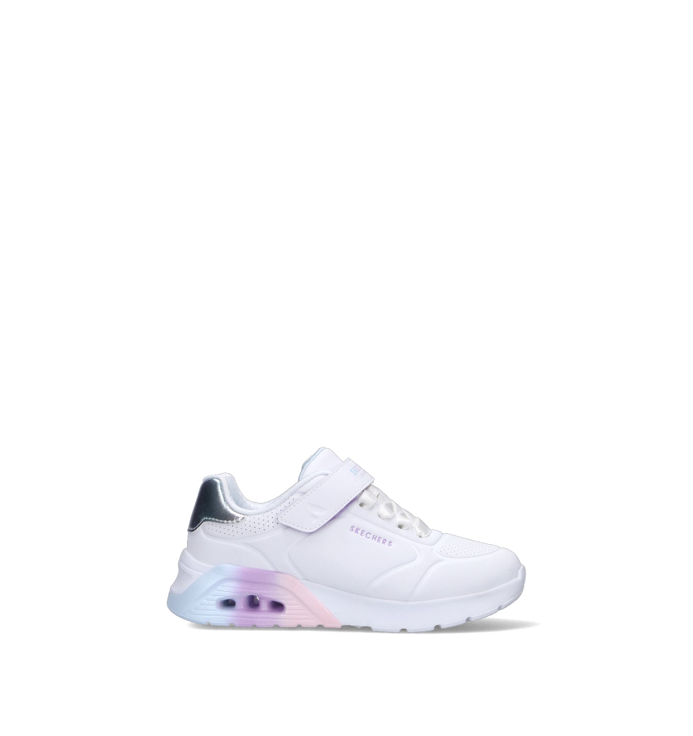 SKECHERS SPORT Sneaker bimba bianca
