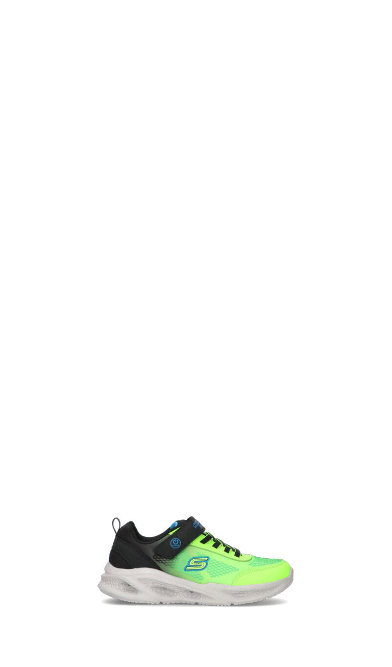 SKECHERS SPORT Sneaker bimbo nera/gialla con luci