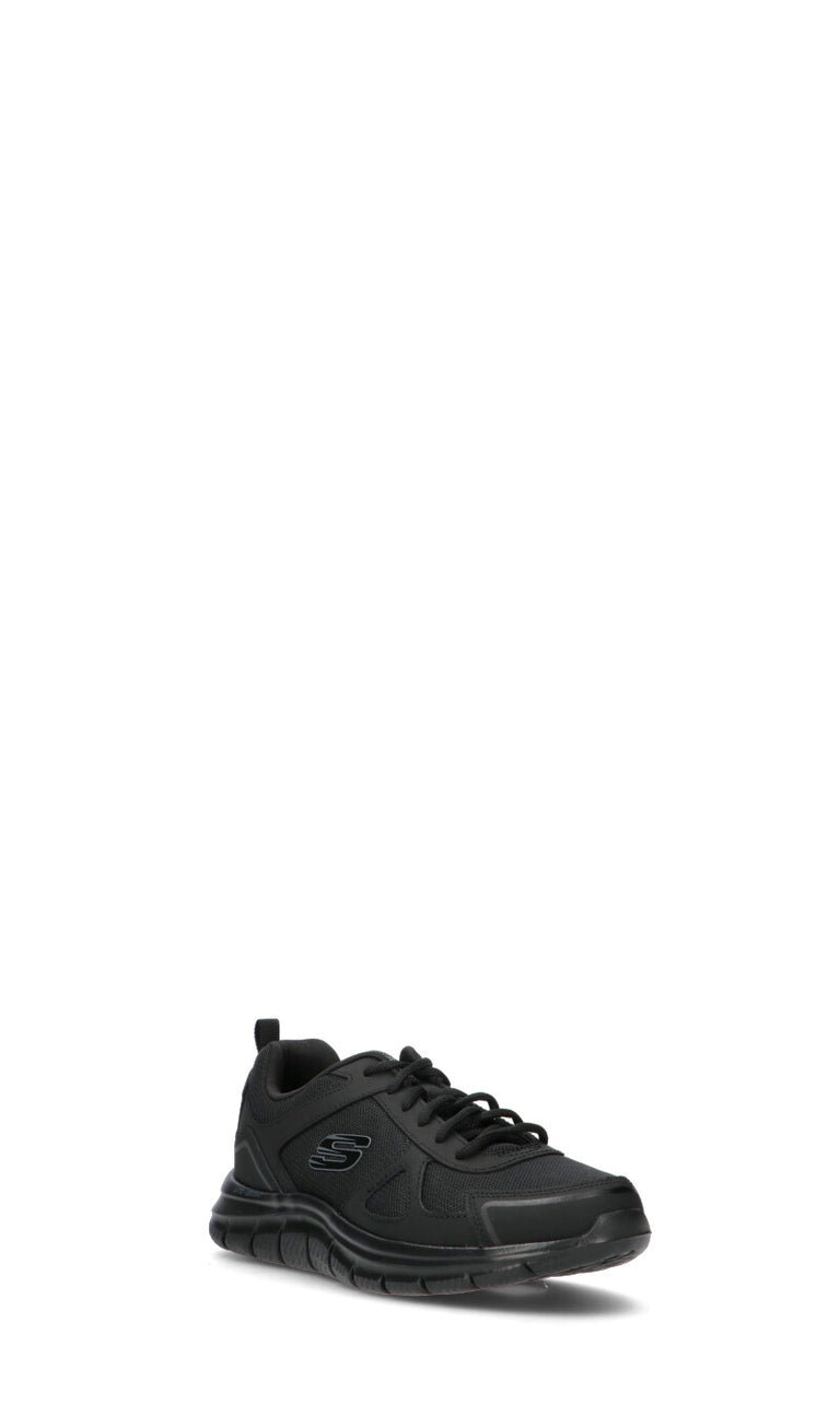 SKECHERS SPORT Sneaker uomo nera in pelle