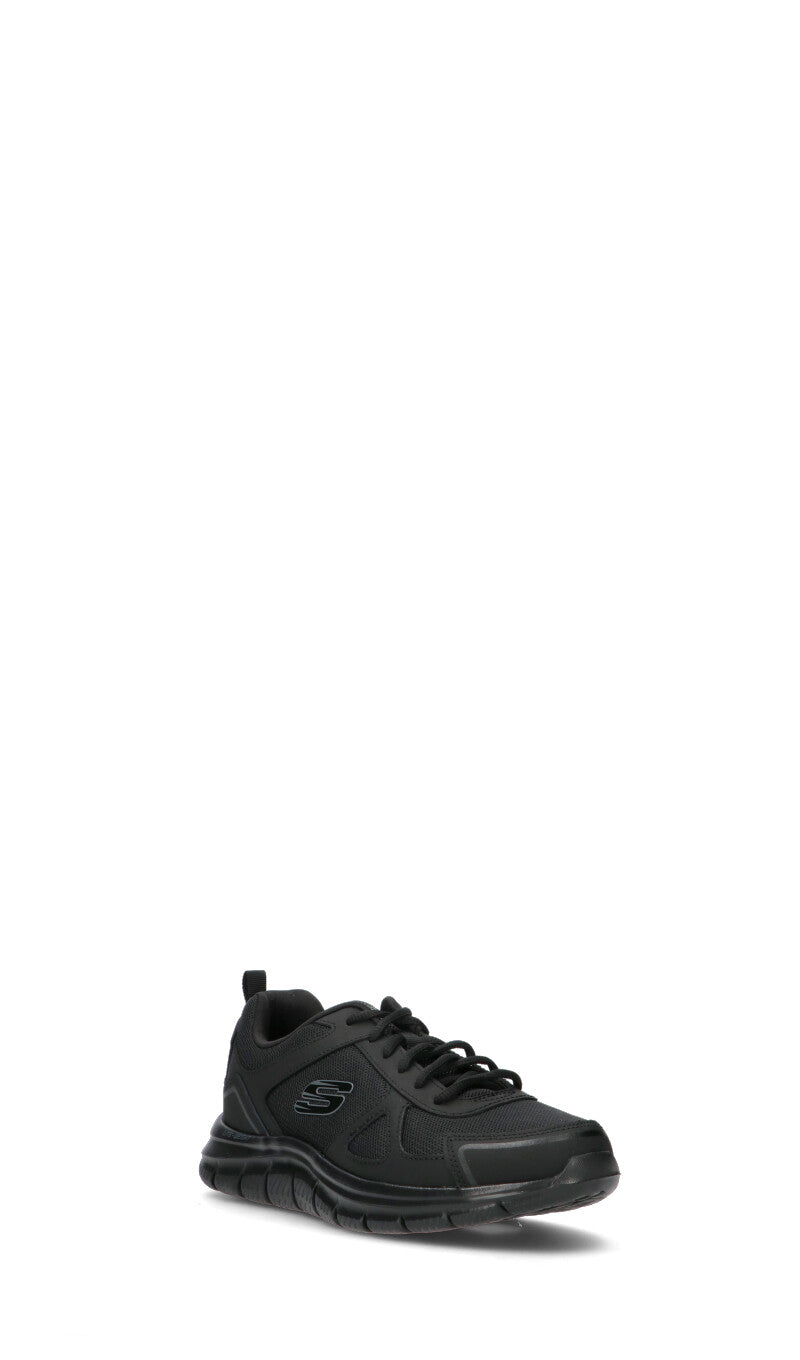 SKECHERS SPORT Sneaker uomo nera in pelle