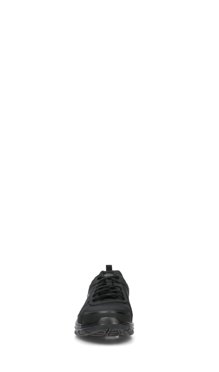 SKECHERS SPORT Sneaker uomo nera in pelle