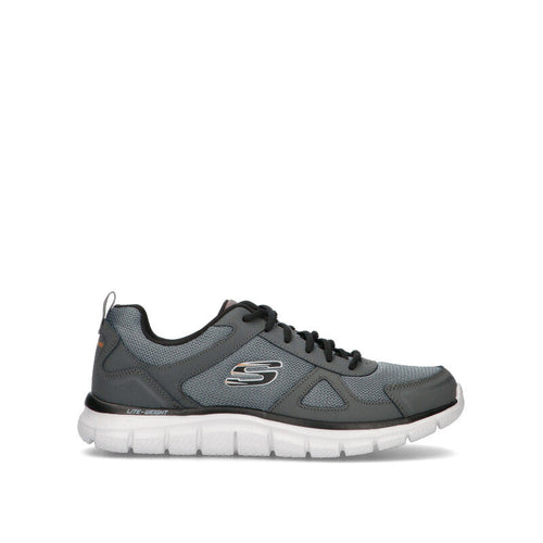 SKECHERS SPORT Sneaker uomo grigia in pelle
