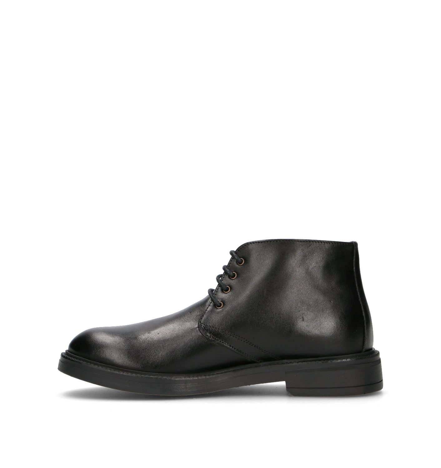 NEROFUMO Polacco uomo nero in pelle