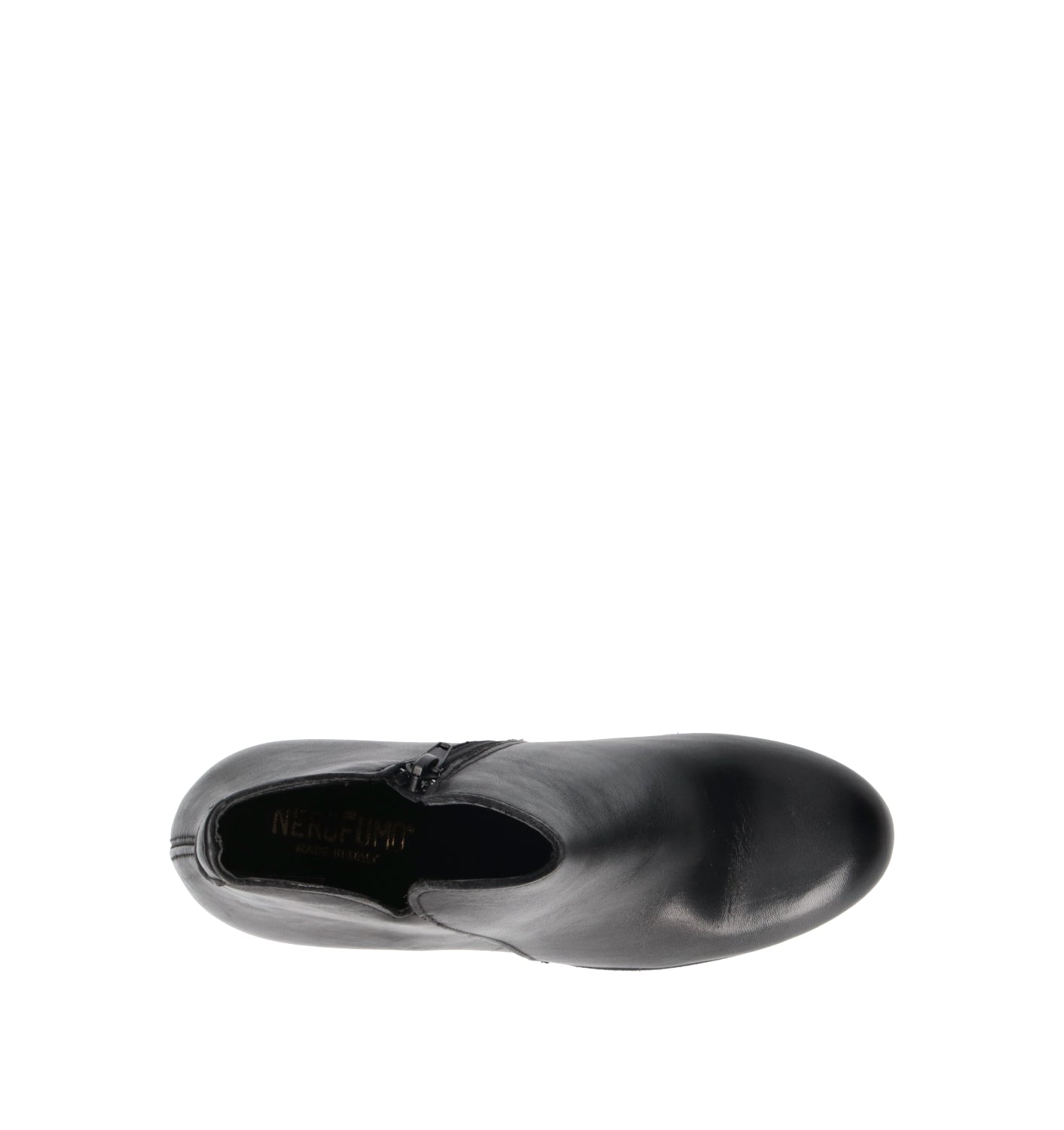 NEROFUMO Tronchetto donna nero in pelle