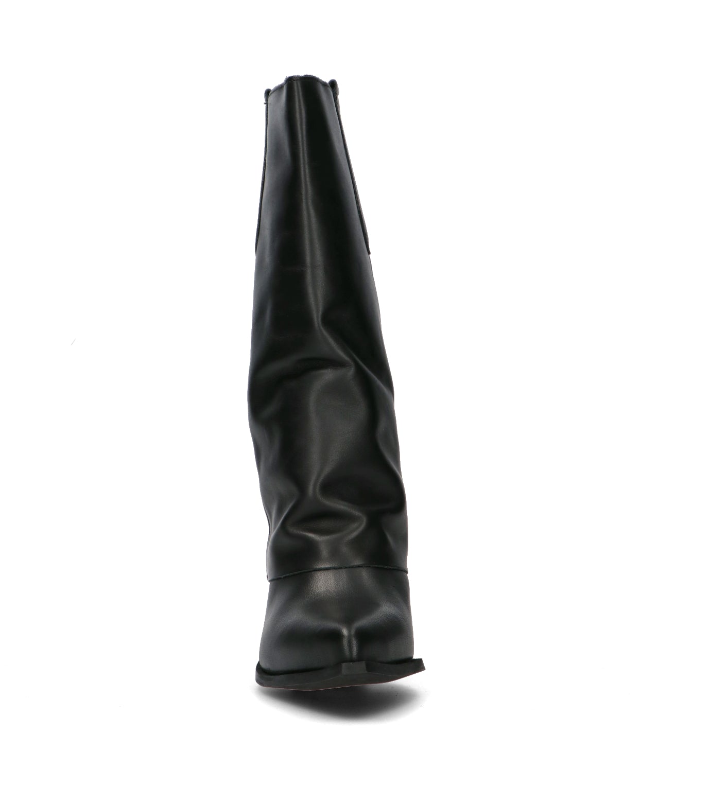 NEROFUMO Stivale donna nero in pelle