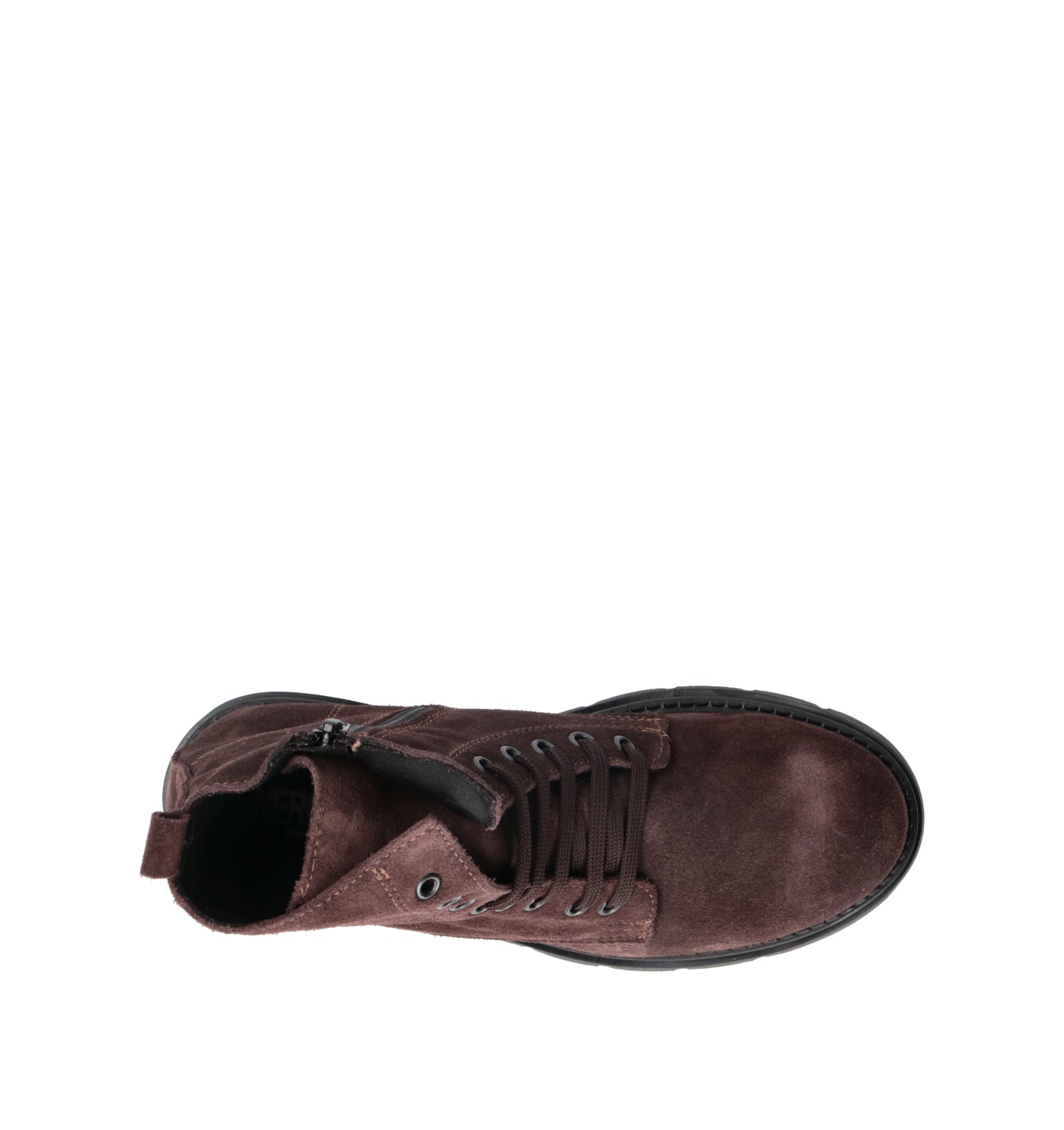 NEROFUMO Anfibio donna testa di moro in suede