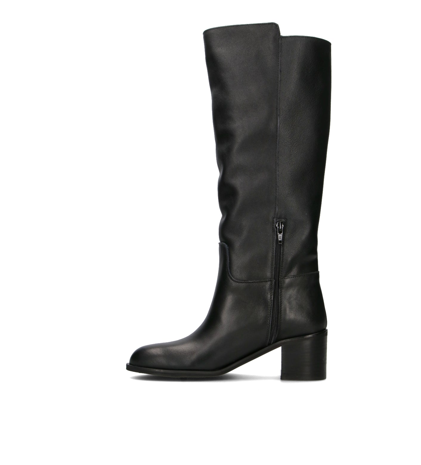 NEROFUMO Stivale donna nero in pelle
