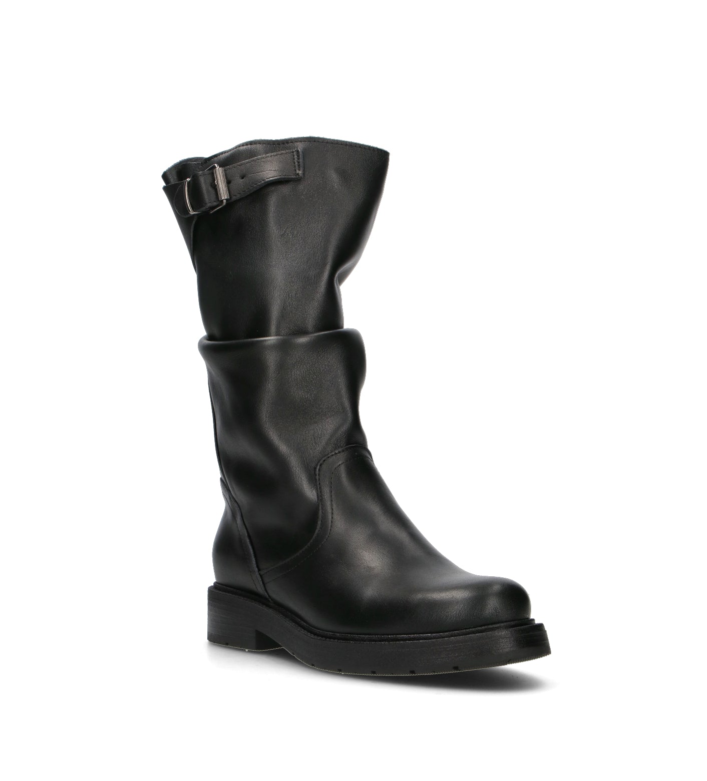 NEROFUMO Stivale donna nero in pelle