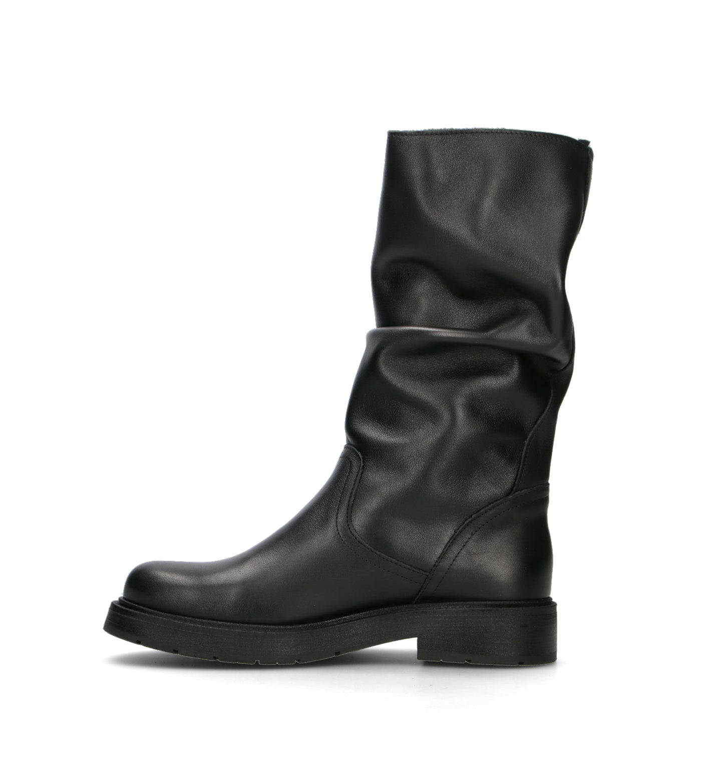 NEROFUMO Stivale donna nero in pelle