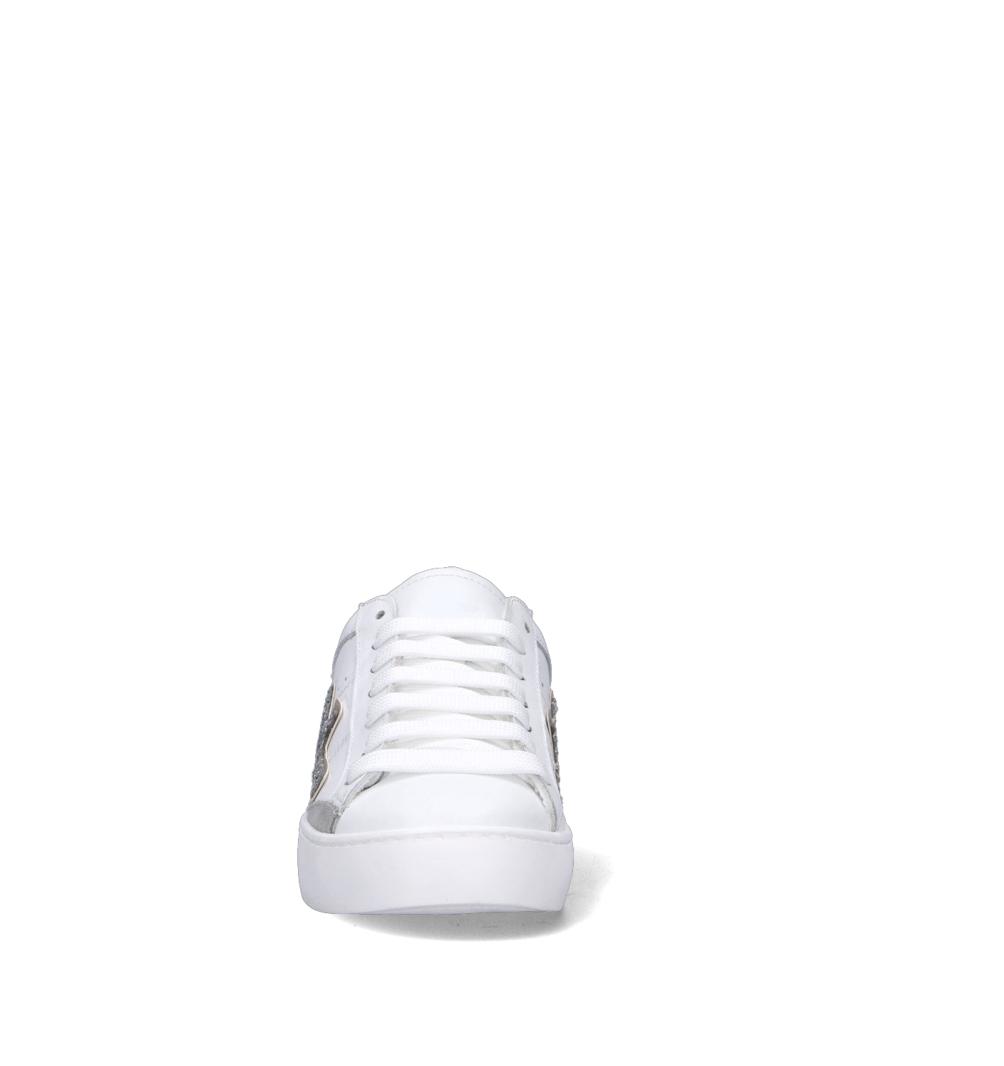 NEROFUMO Sneaker donna bianca in pelle