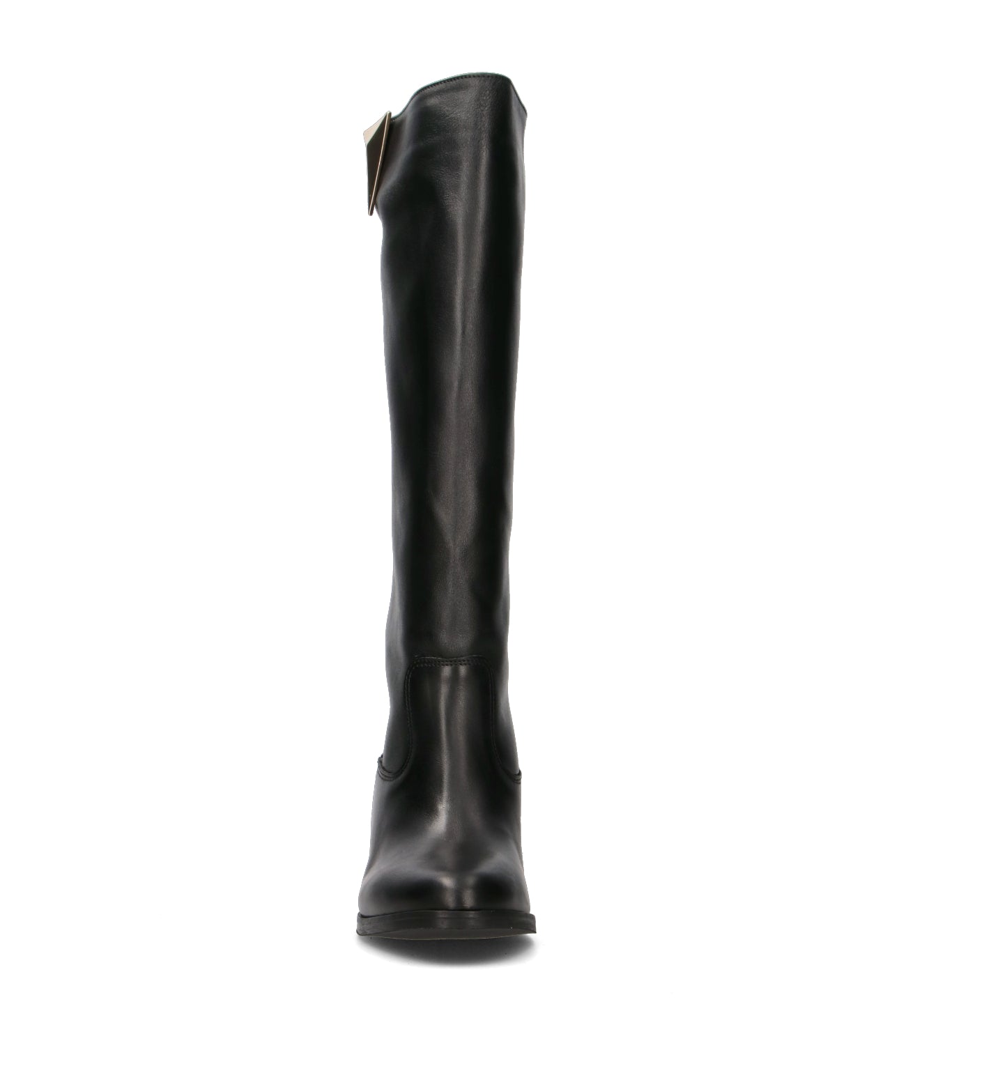 NEROFUMO Stivale donna nero in pelle