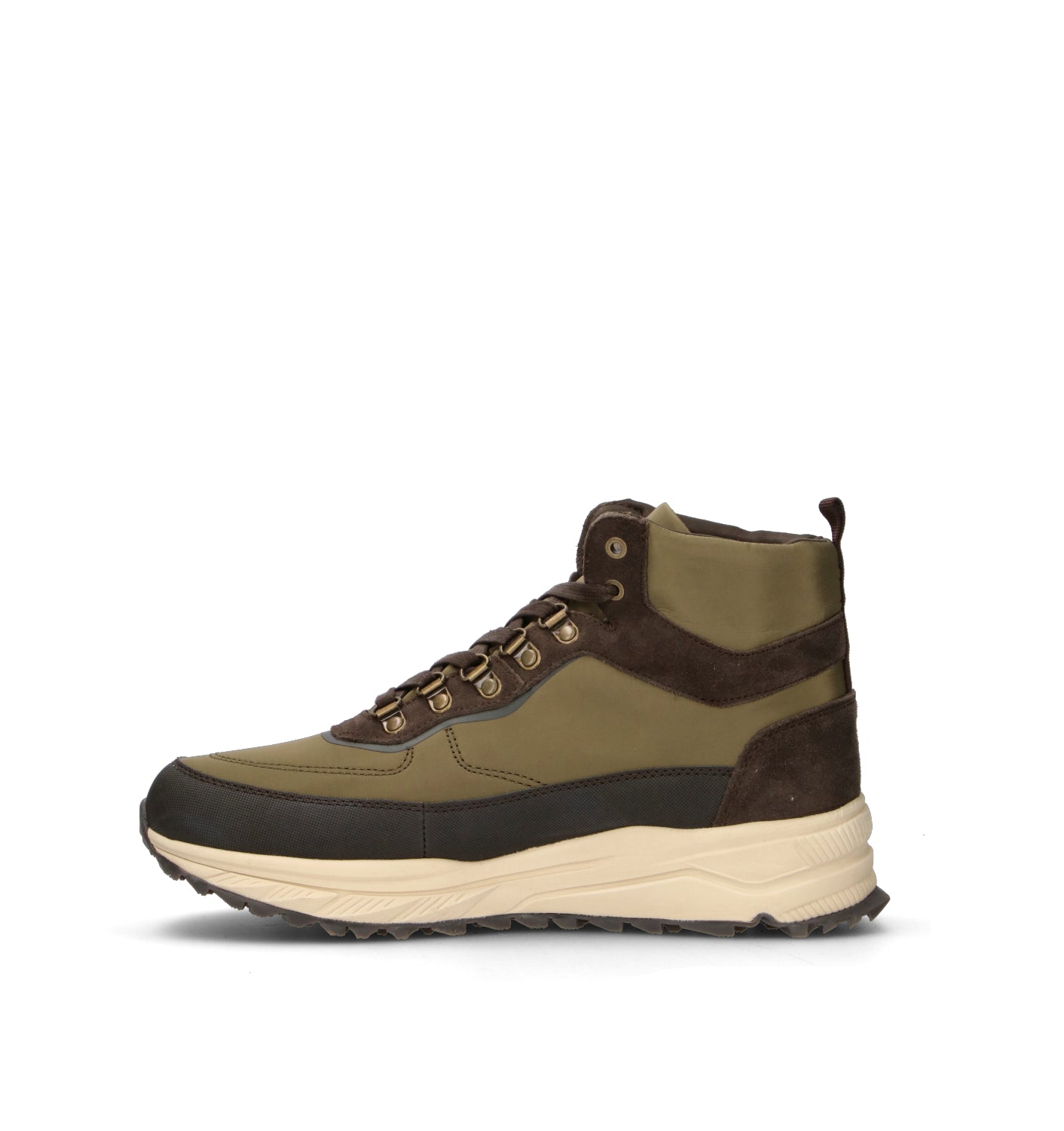 NAPAPIJIRI Sneaker uomo militare/marrone
