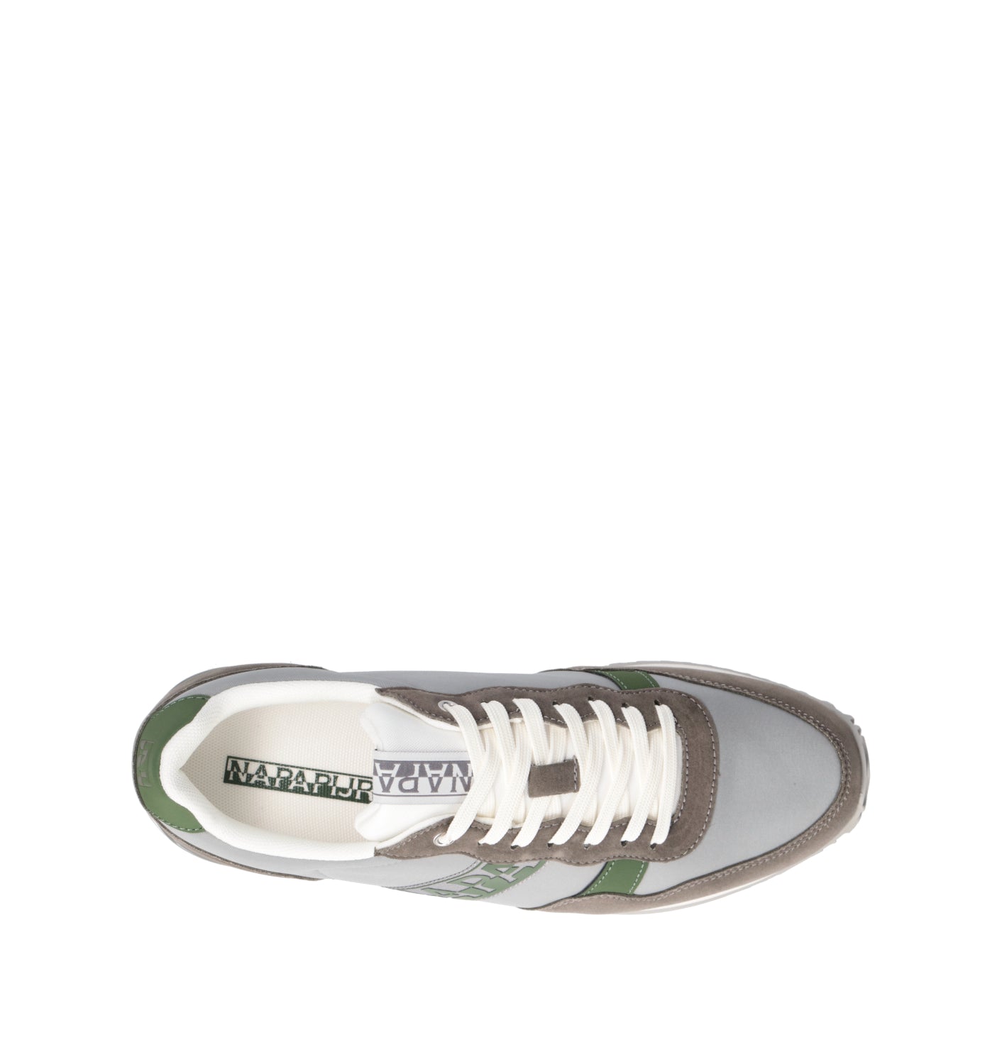 NAPAPIJIRI Sneaker uomo grigia/verde