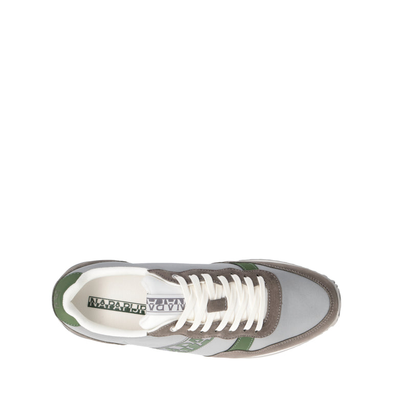 NAPAPIJIRI Sneaker uomo grigia/verde