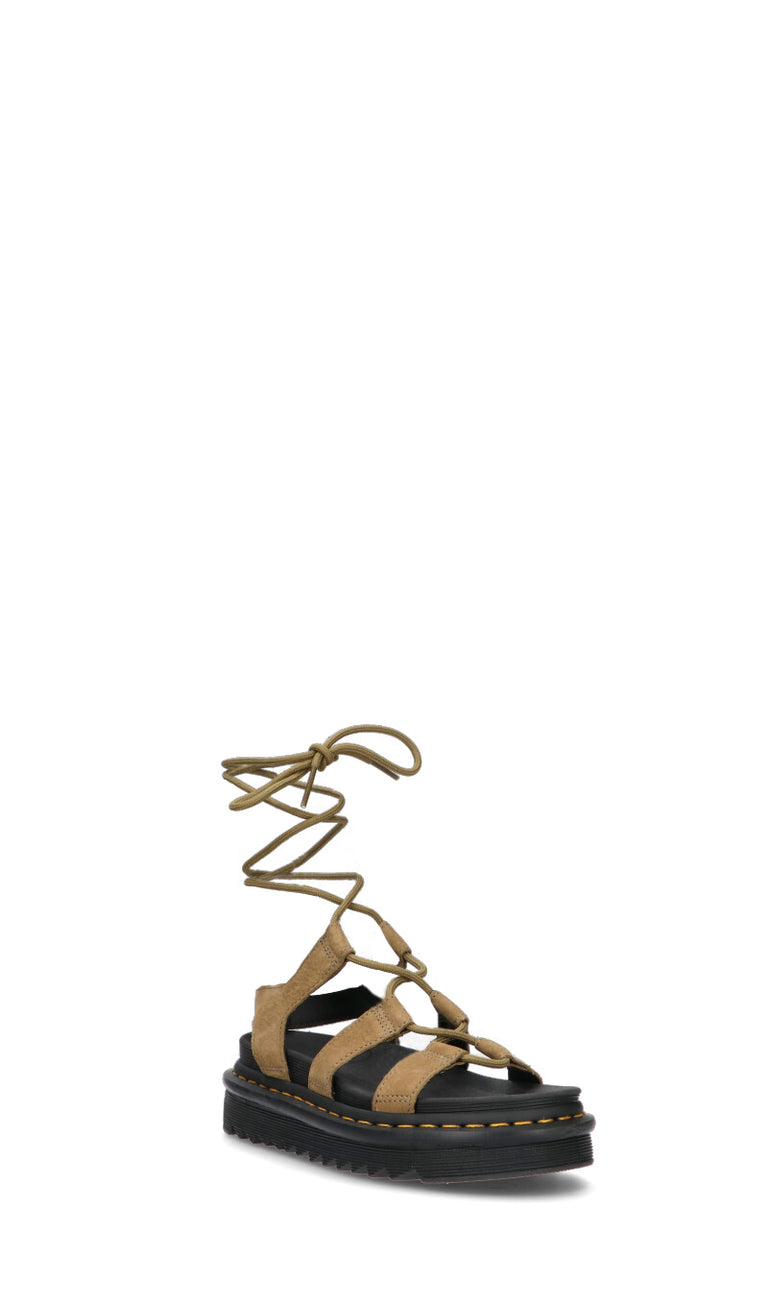 DR. MARTENS Sandalo donna alla schiava verde