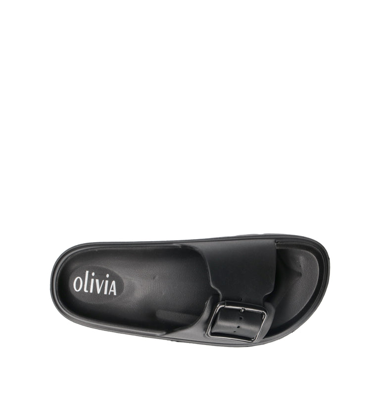 OLIVIA Ciabatta donna nera
