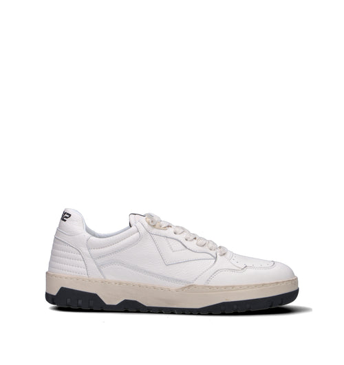 QUATTROBARRADODICI Sneaker uomo bianca
