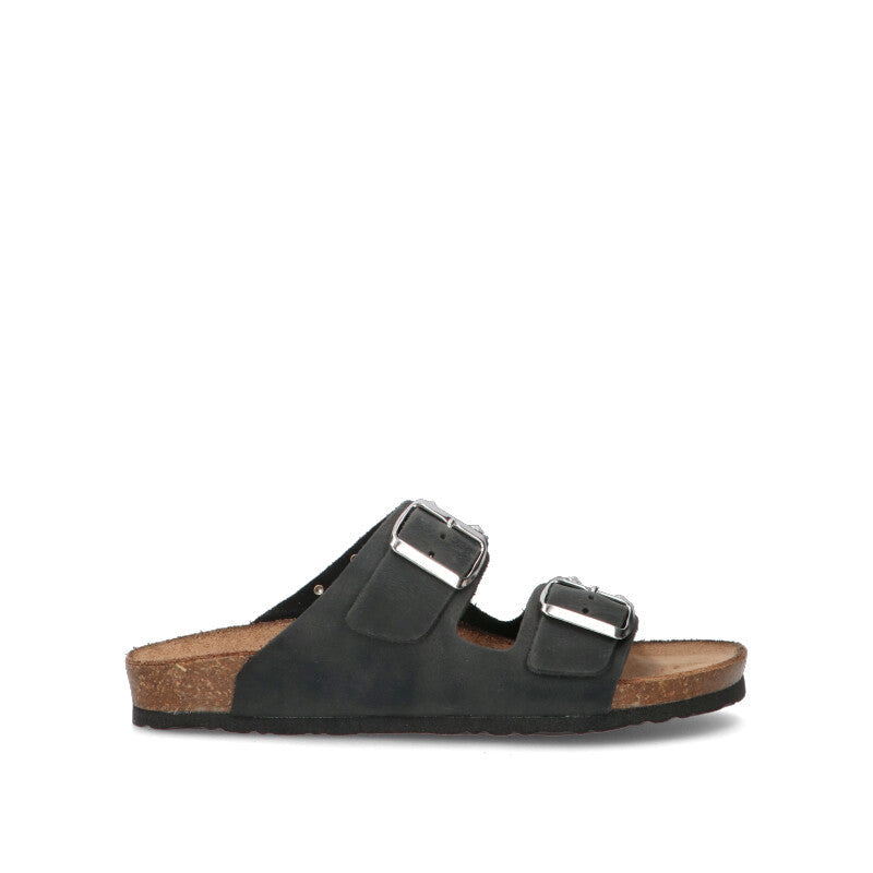 OLIVIA POSTER Ciabatta donna nera