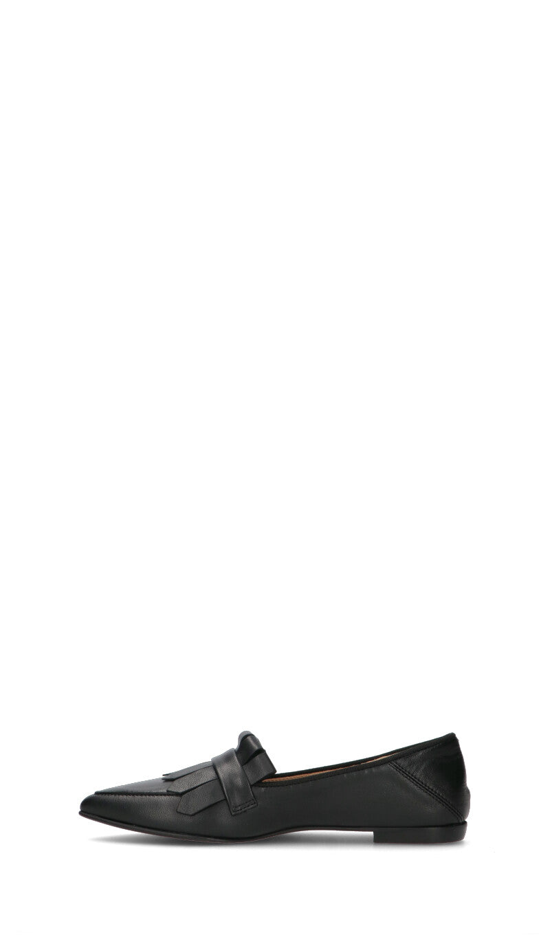 OLIVIA POSTER Mocassino donna nero in suede
