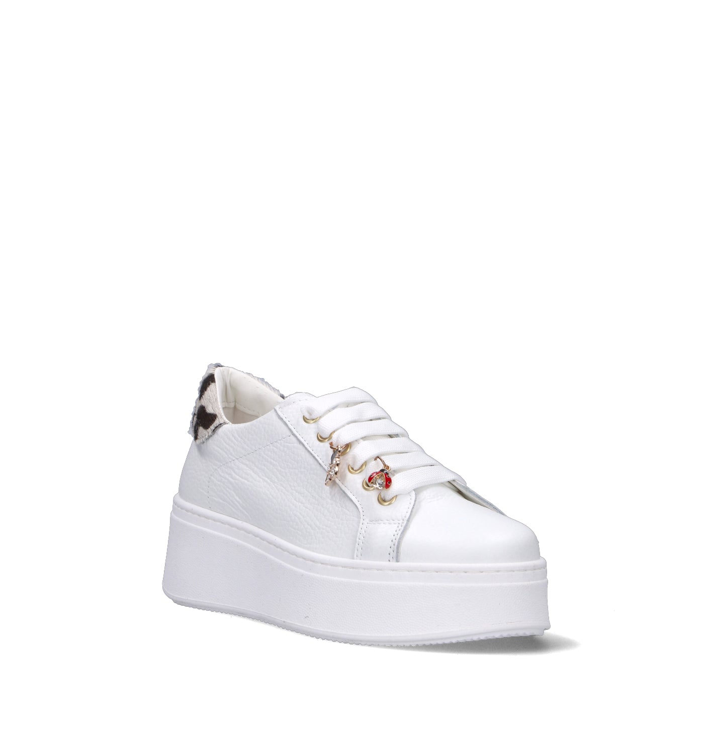 OTTANT8,6 Sneaker donna bianca in pelle