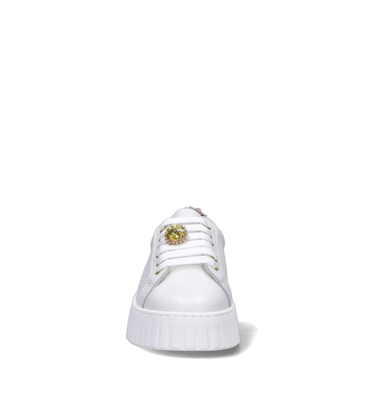 OTTANT8,6 Sneaker donna bianca in pelle
