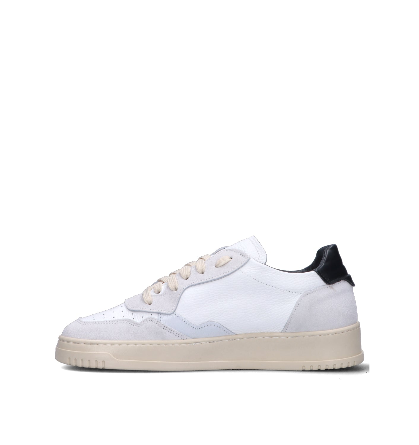 OTTANT8,6 Sneaker uomo bianca/nera in pelle