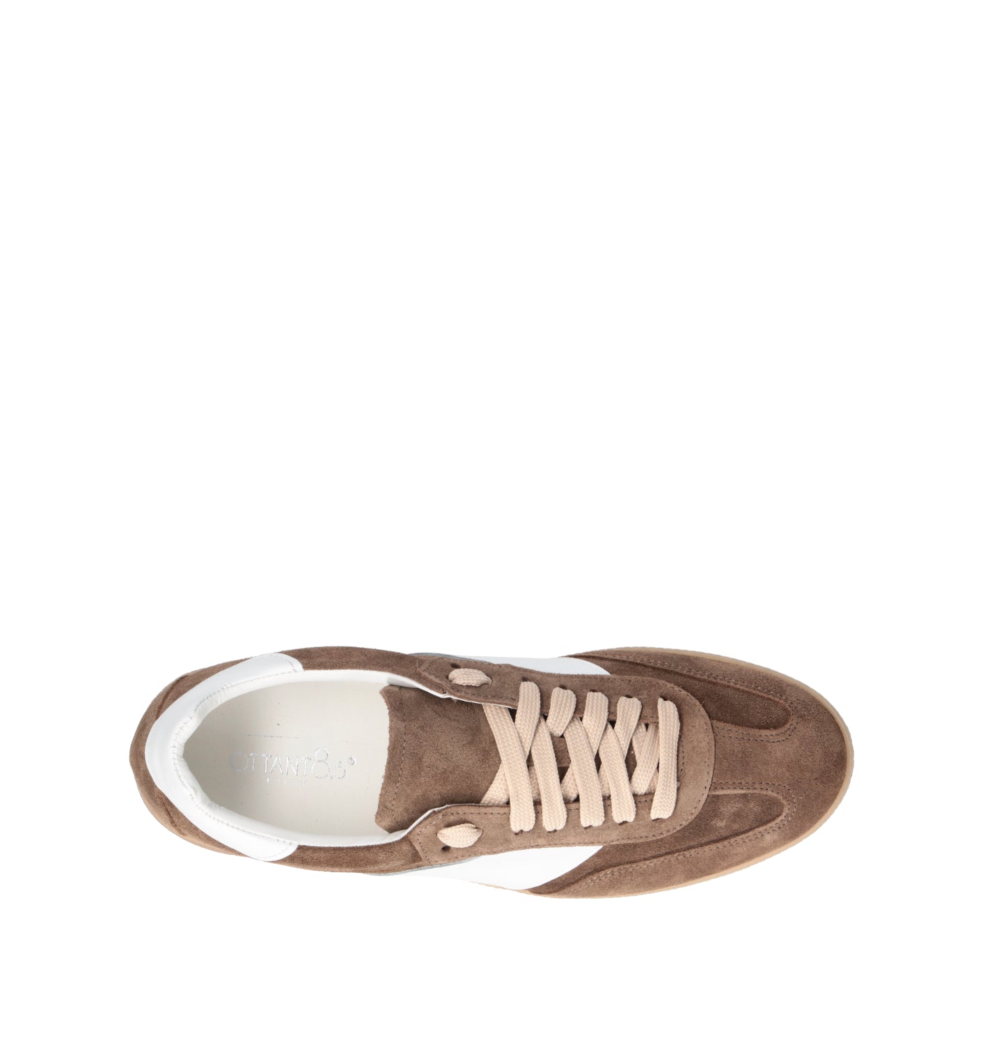 OTTANT8,6 Sneaker uomo marrone in suede