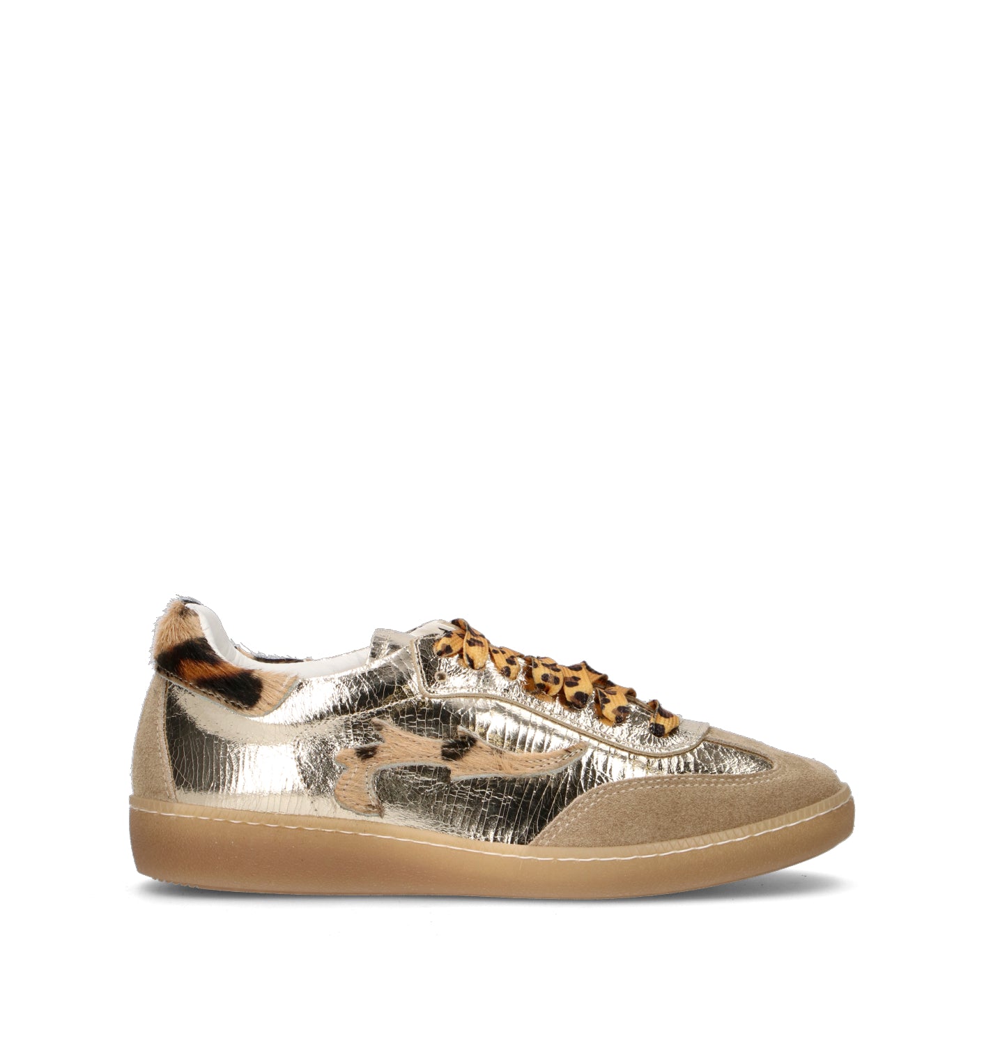 OTTANT8,6 Sneaker donna platino in pelle