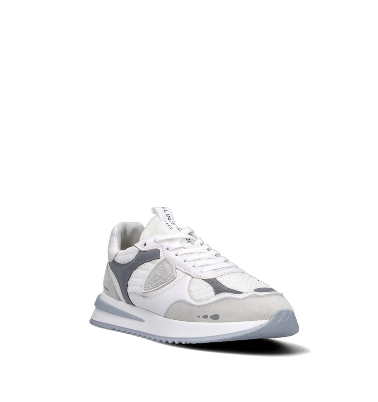 PHILIPPE MODEL Sneaker uomo bianca/grigia