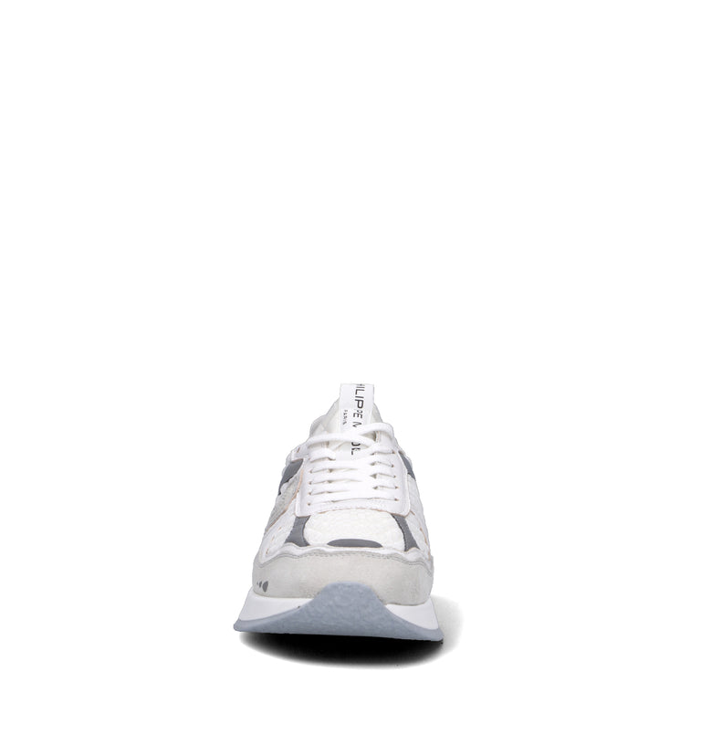 PHILIPPE MODEL Sneaker uomo bianca/grigia