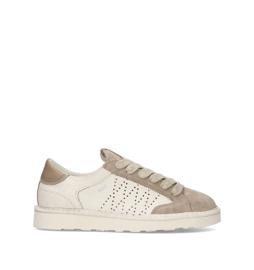 PANCHIC Sneaker uomo bianca/beige in pelle