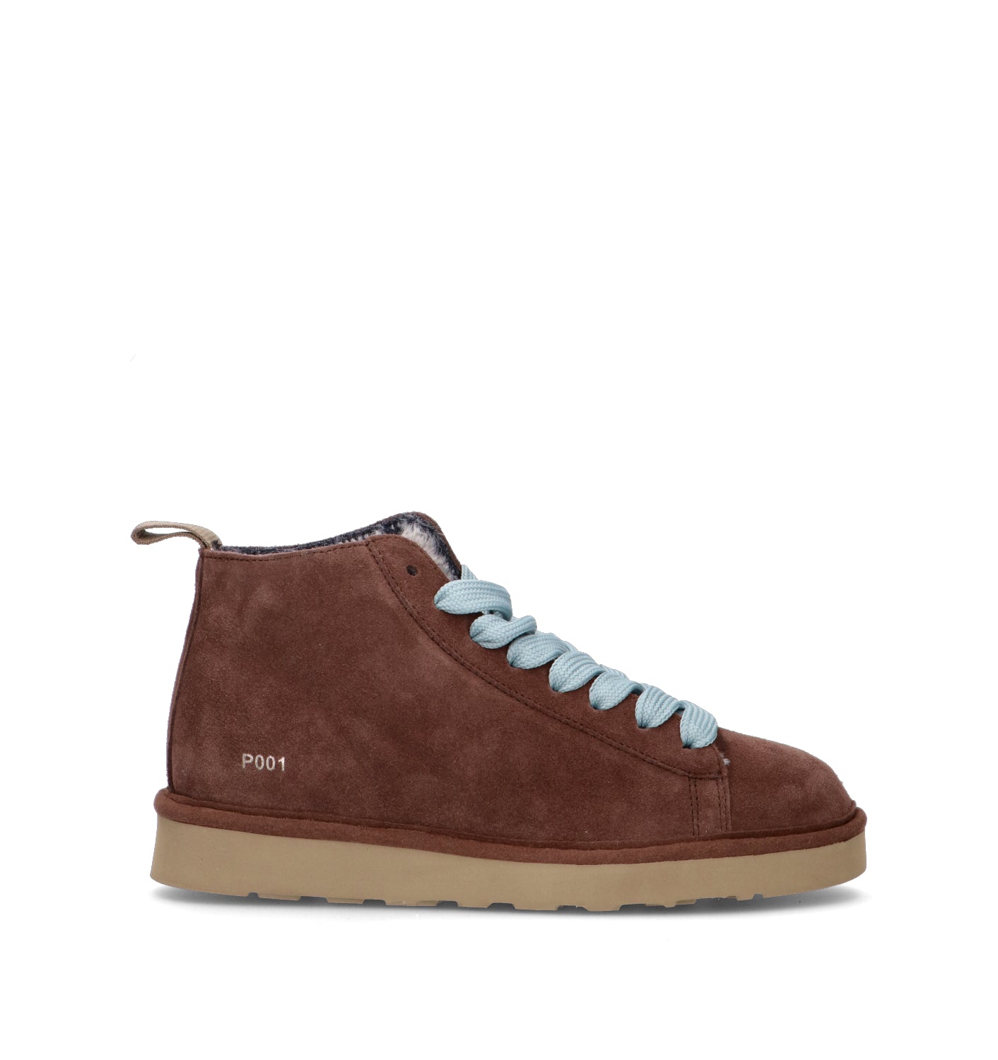 PANCHIC Sneaker donna marrone in suede