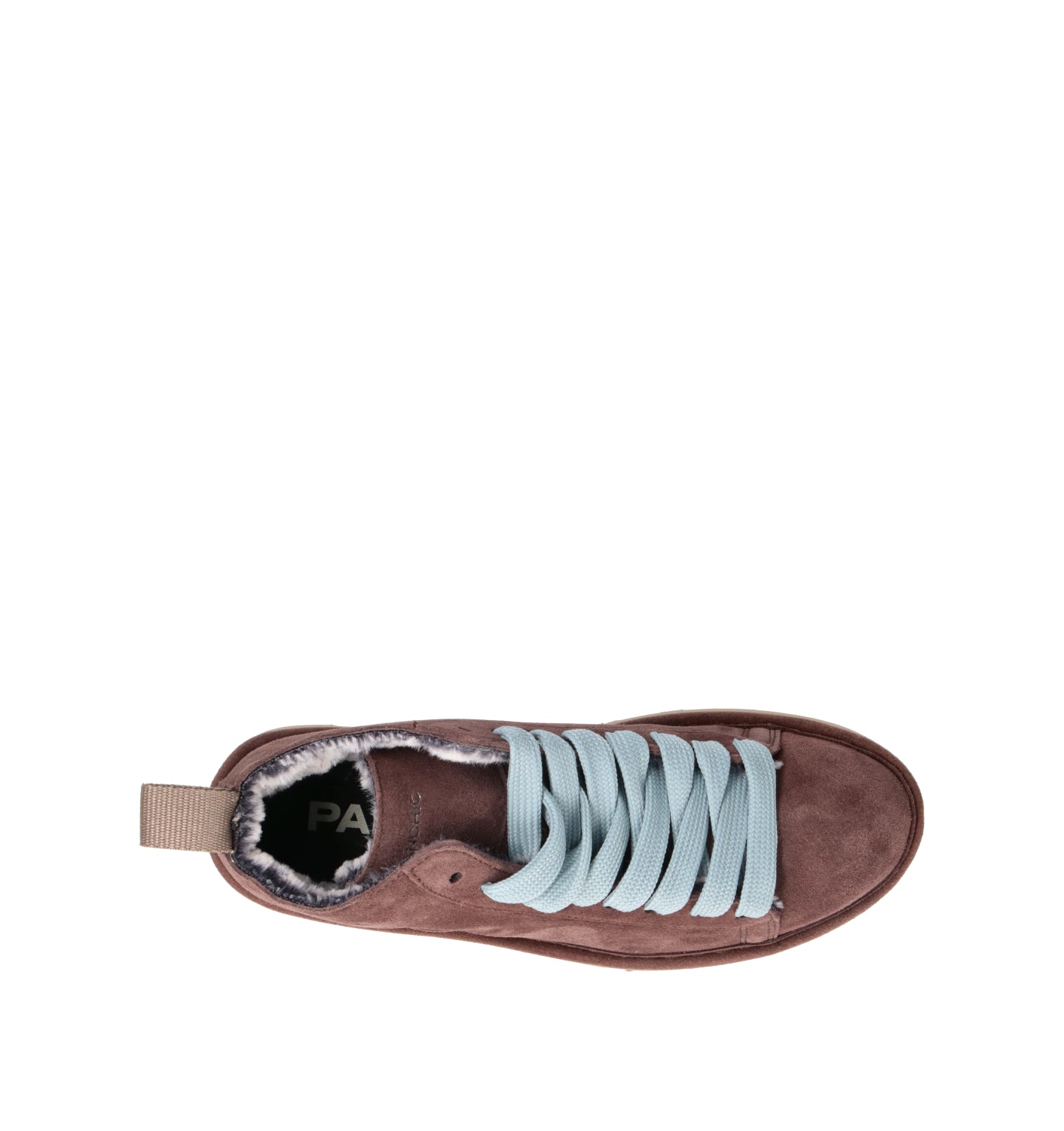PANCHIC Sneaker donna marrone in suede
