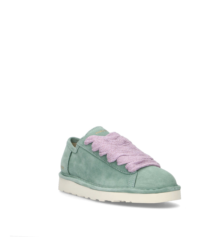 PANCHIC Sneaker donna acquamarina in suede