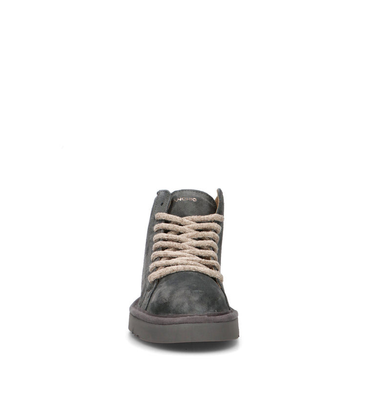 PANCHIC Polacco uomo grigia in suede