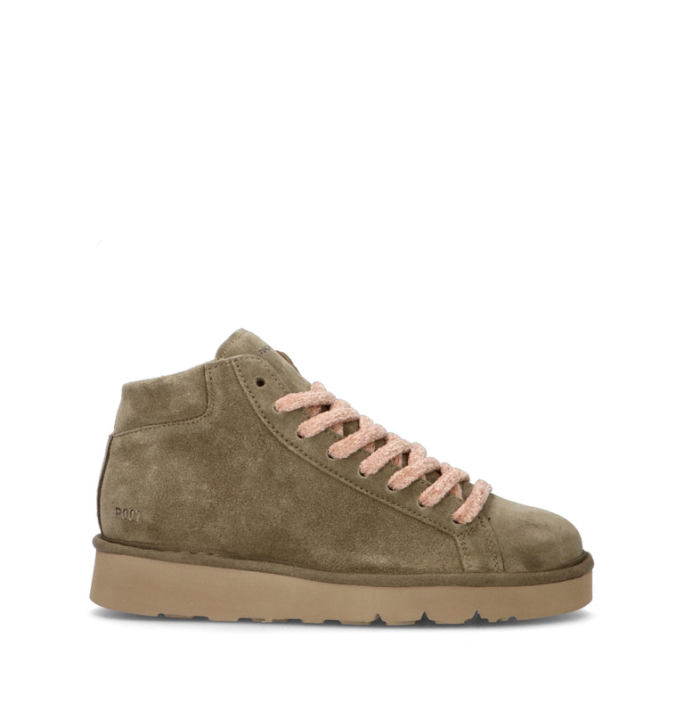 PANCHIC Polacco donna militare in suede