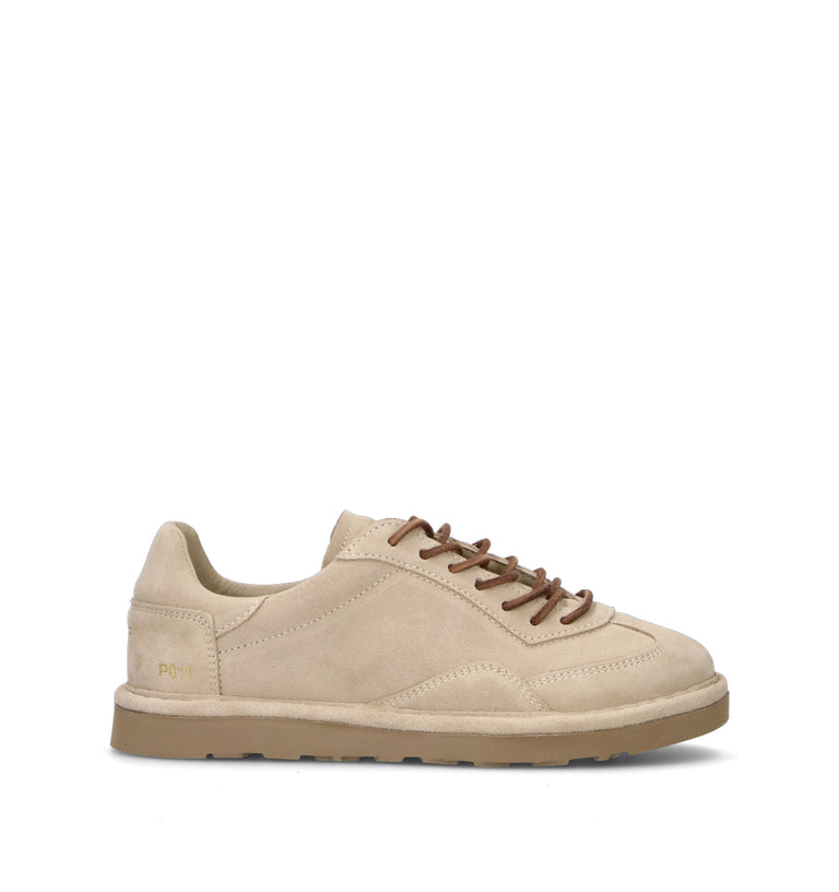 PANCHIC Stringata donna beige in suede