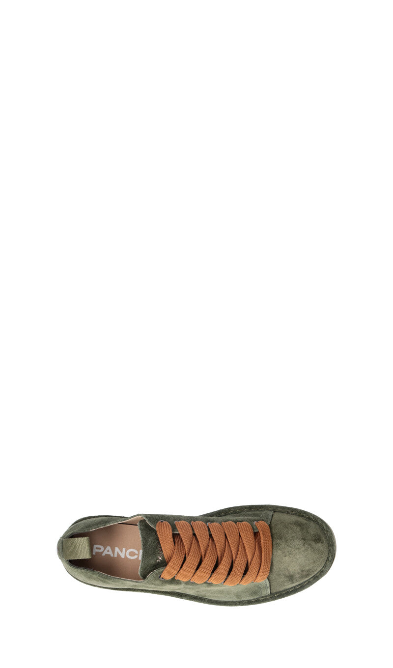 PANCHIC Sneaker uomo verde in suede