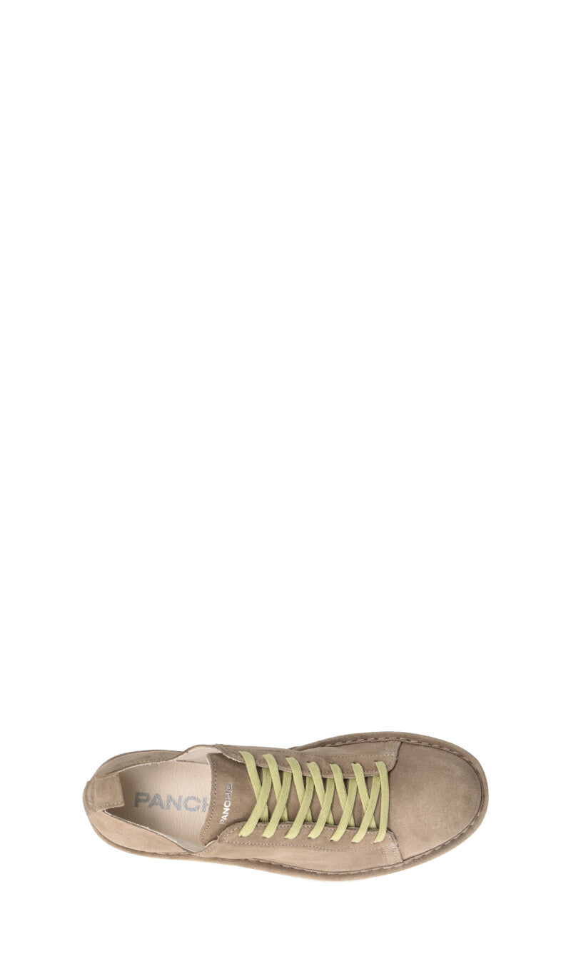 PANCHIC Sneaker uomo oliva in suede