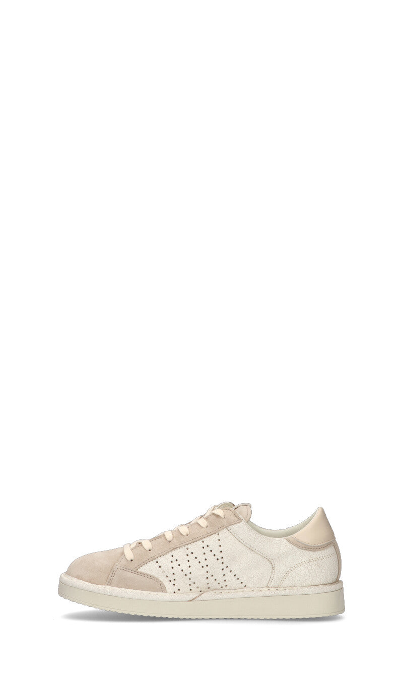 PANCHIC Sneaker uomo bianca/grigia in suede