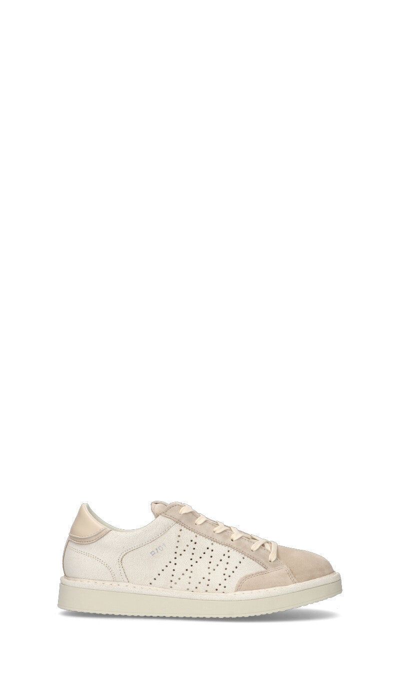 PANCHIC Sneaker uomo bianca/grigia in suede