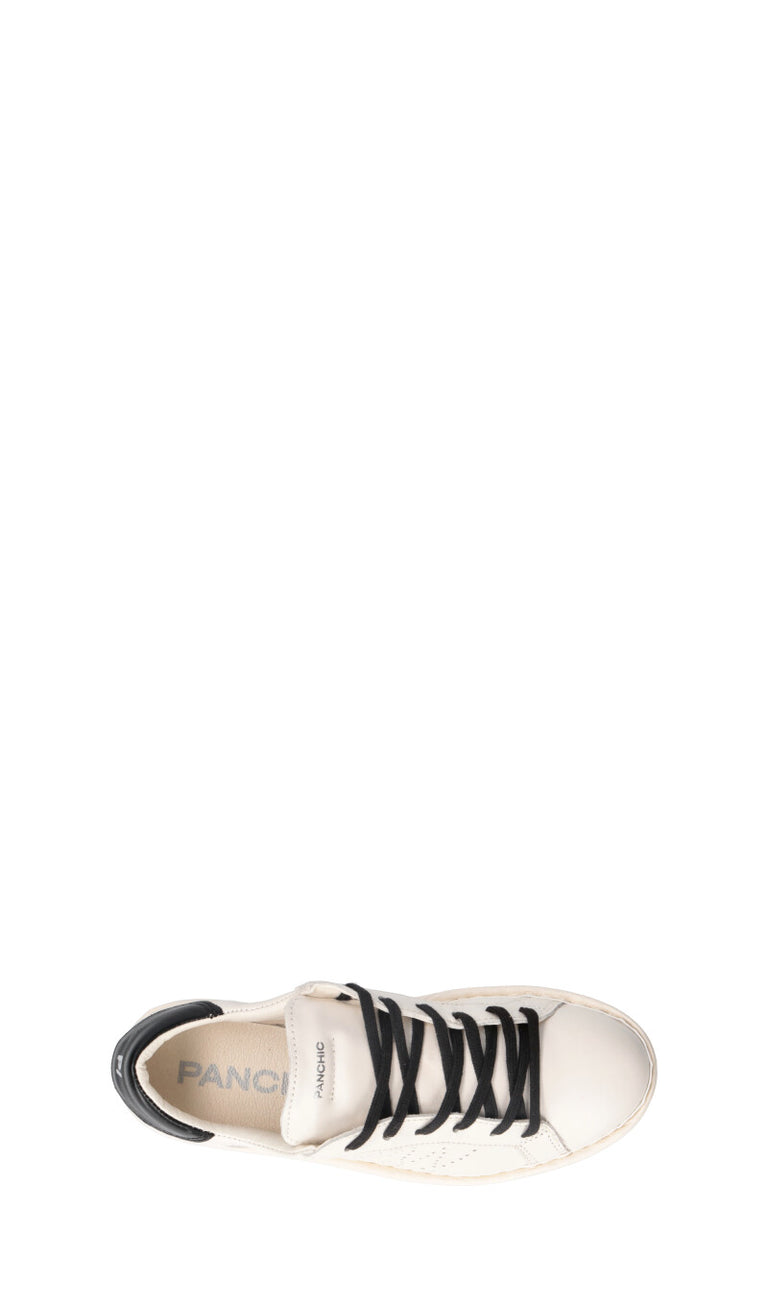 PANCHIC Sneaker donna bianca/nera in pelle