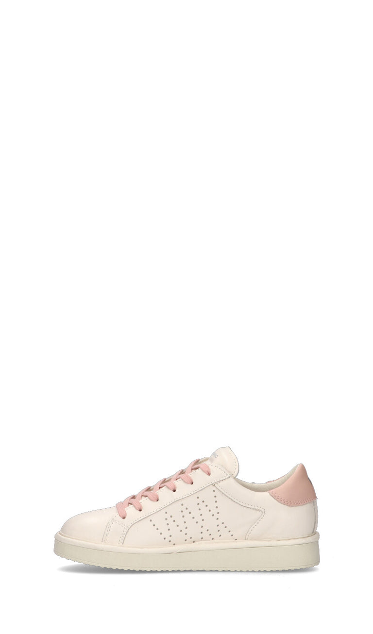PANCHIC Sneaker donna bianca/rosa in pelle