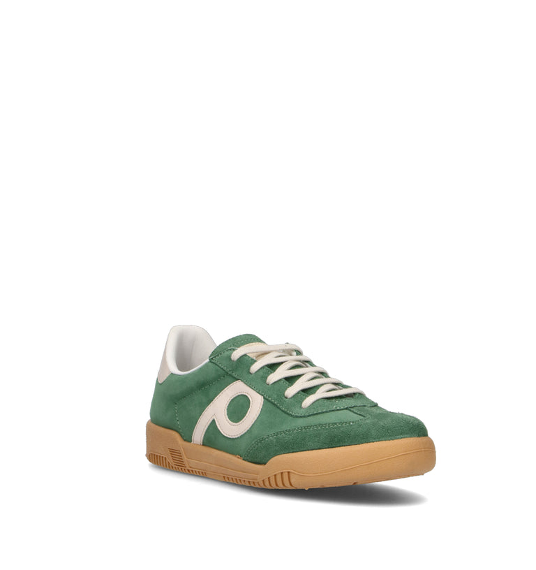 POTOMAC Sneaker uomo verde in suede
