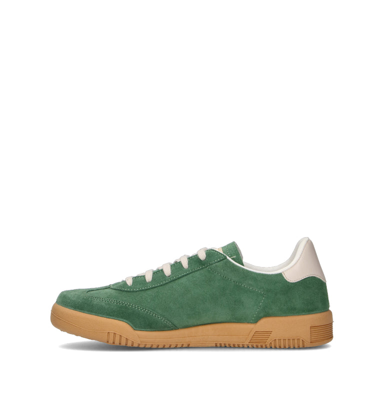 POTOMAC Sneaker uomo verde in suede